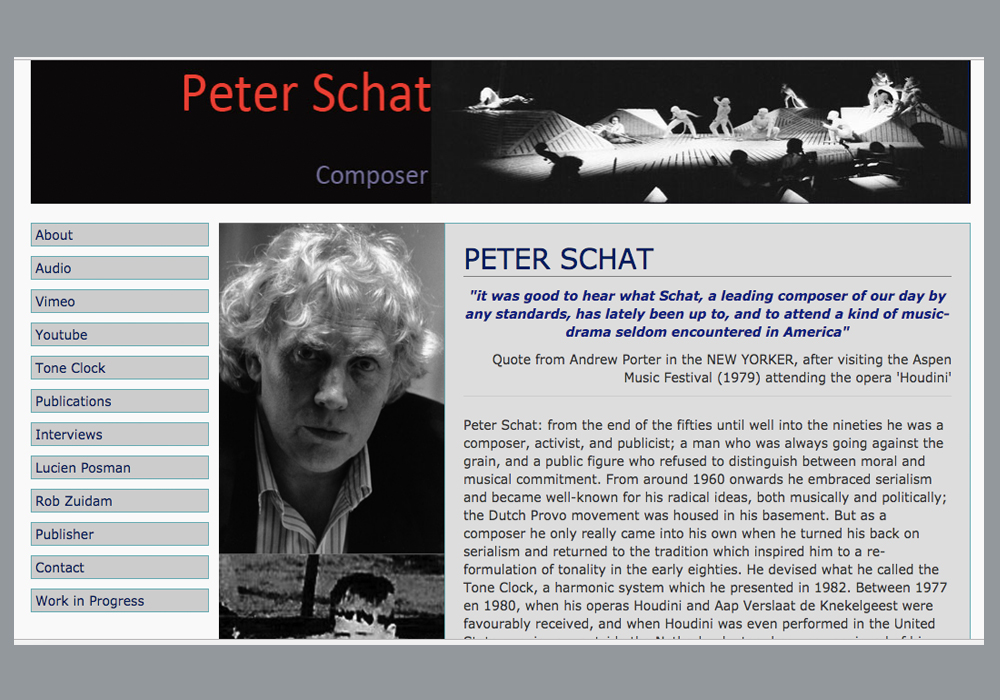 Complete Works, composer Peter Schat. http://peterschat.org